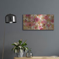 'Glorious Pink Floral I' by Silvia Vassileva – Metal Wall Art, 24x12 room view
