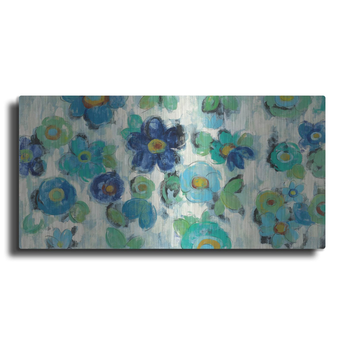 'Blue Eyes I' by Silvia Vassileva – Metal Wall Art