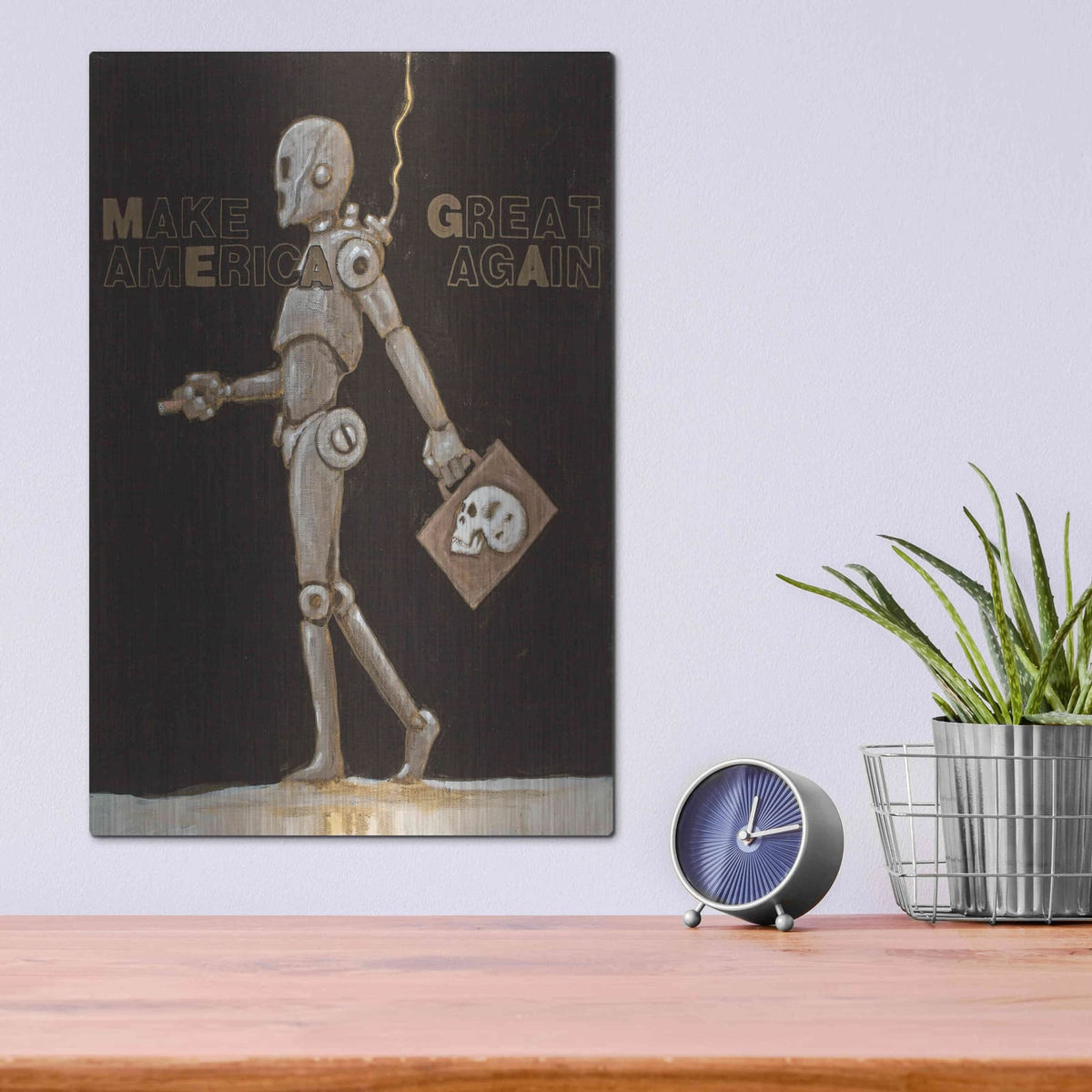 'Make America Great Again' by Craig Snodgrass – Metal Wall Art, 12x16 room view