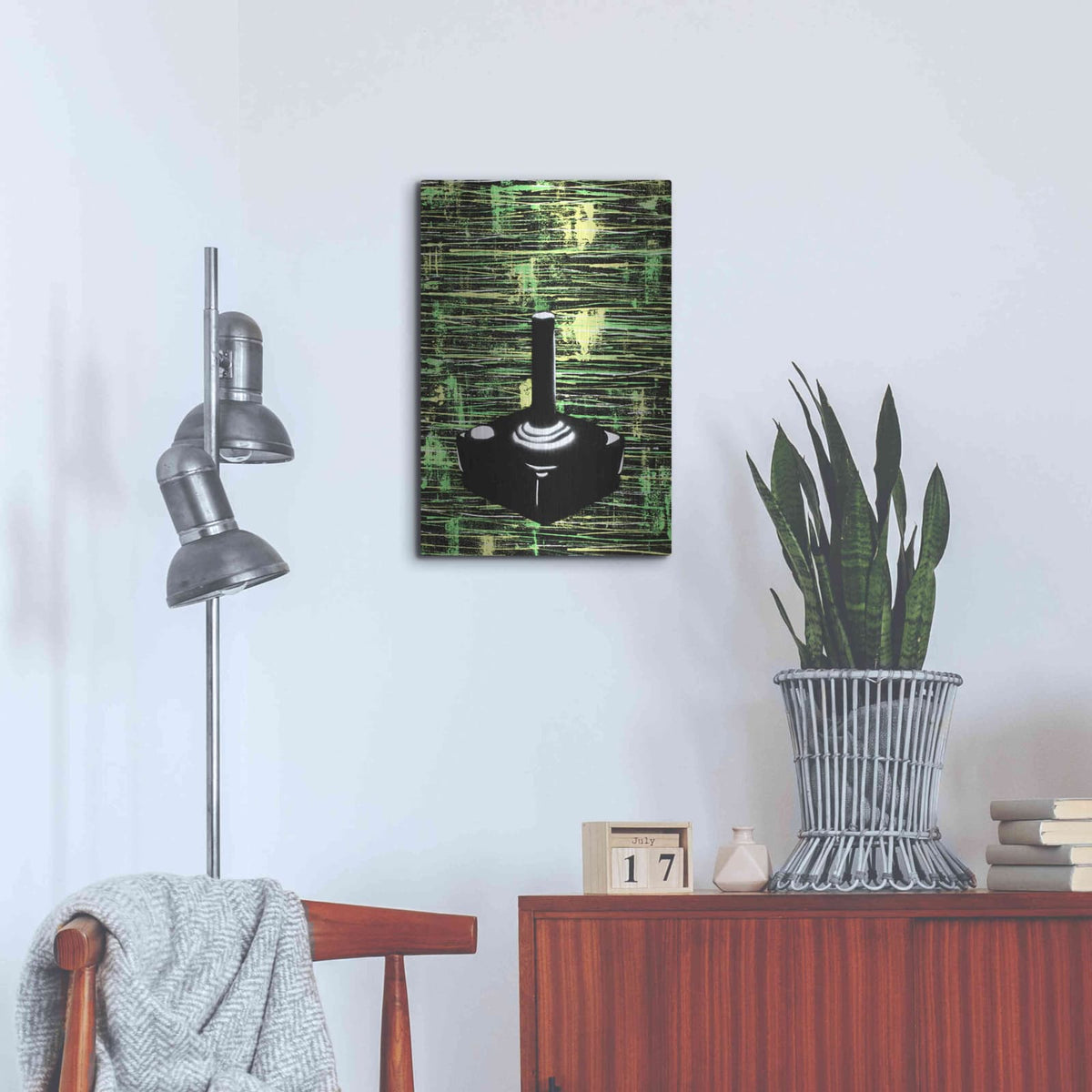 'Joystick' by Craig Snodgrass – Metal Wall Art, 16x24 room view