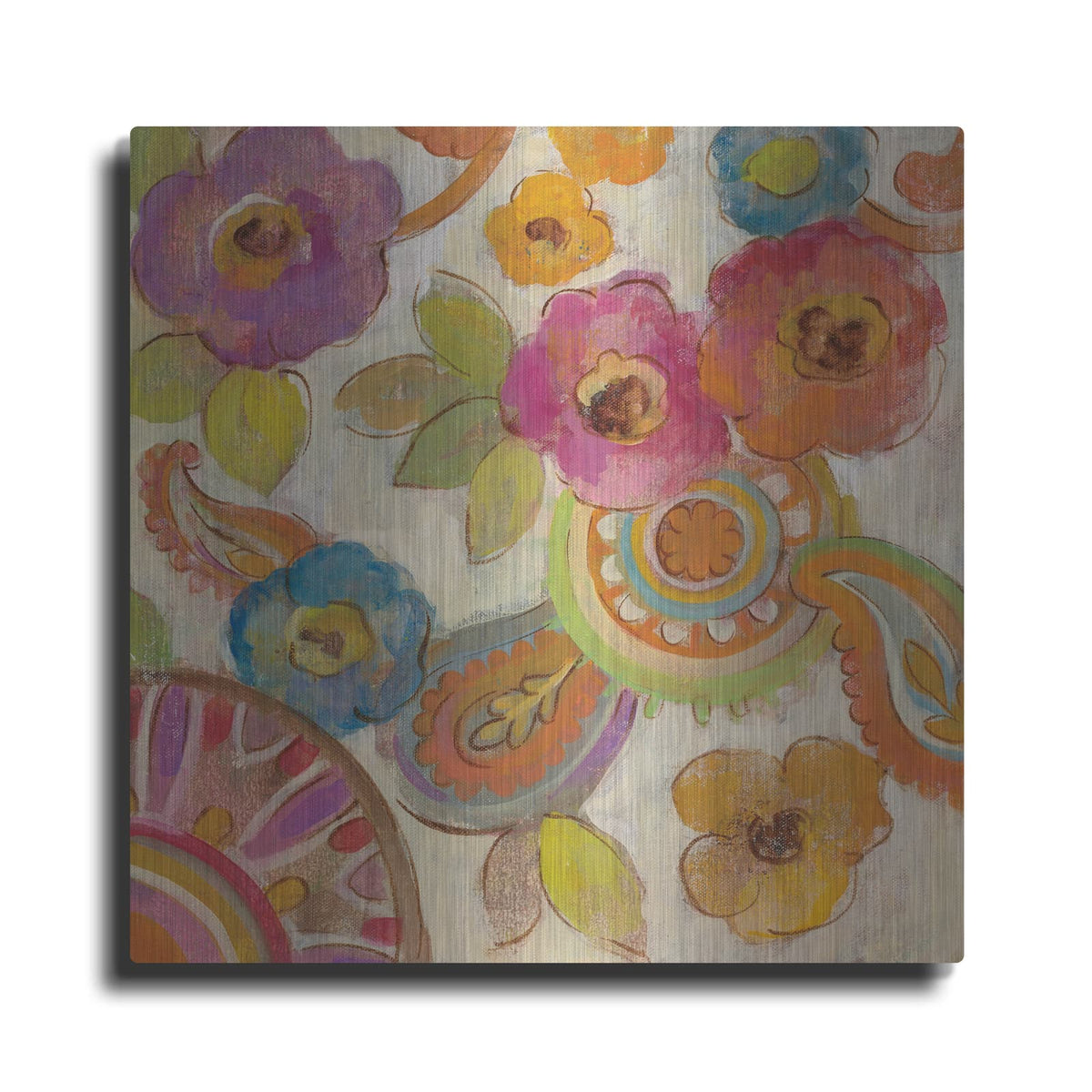 'Bohemian Summer III' by Silvia Vassileva – Metal Wall Art