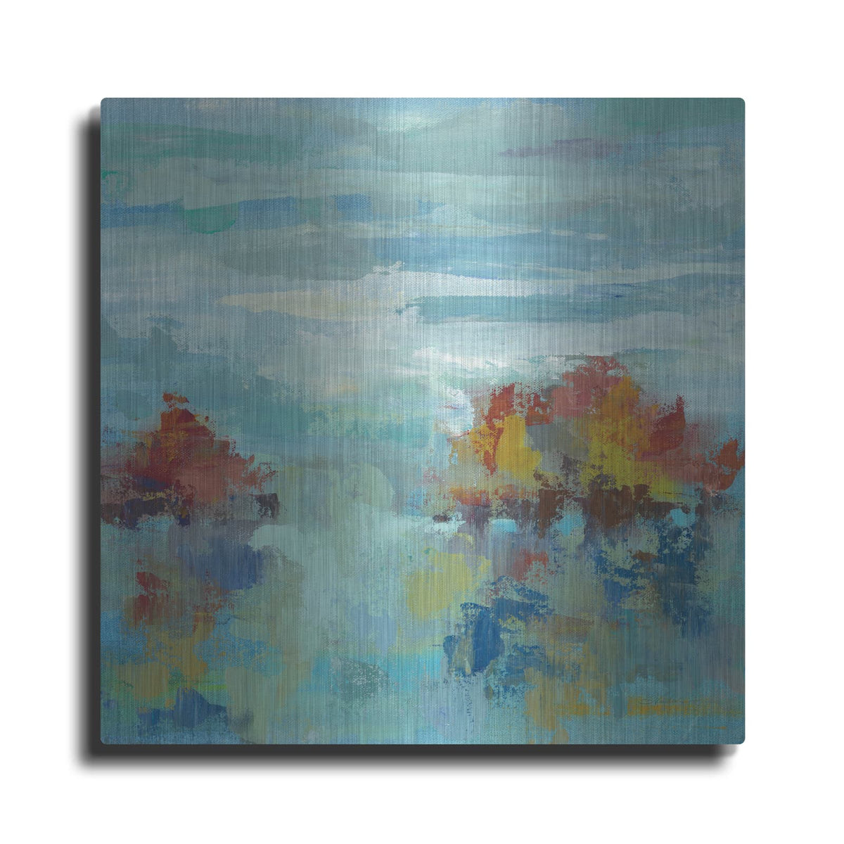 'Morning Mist II' by Silvia Vassileva – Metal Wall Art