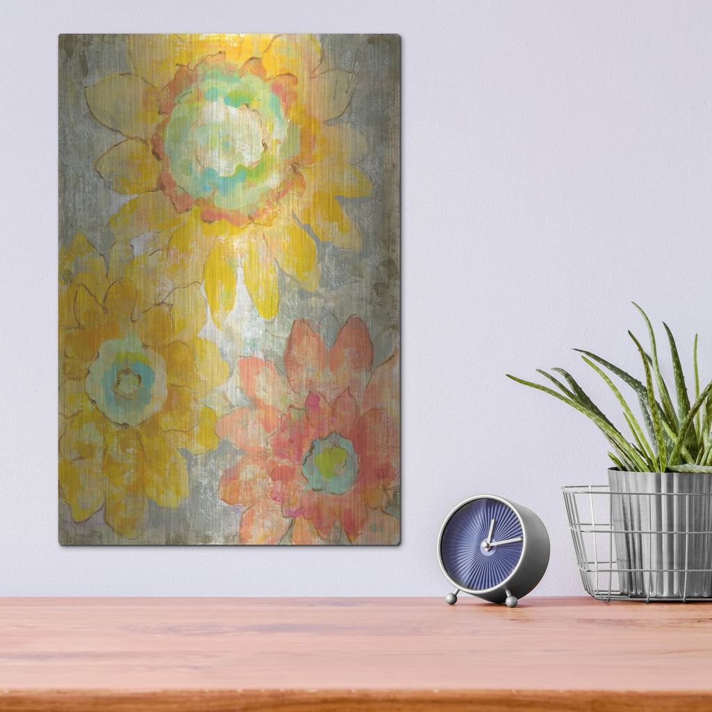 'Venezia Fiori I' by Silvia Vassileva – Metal Wall Art, 12x16 room view