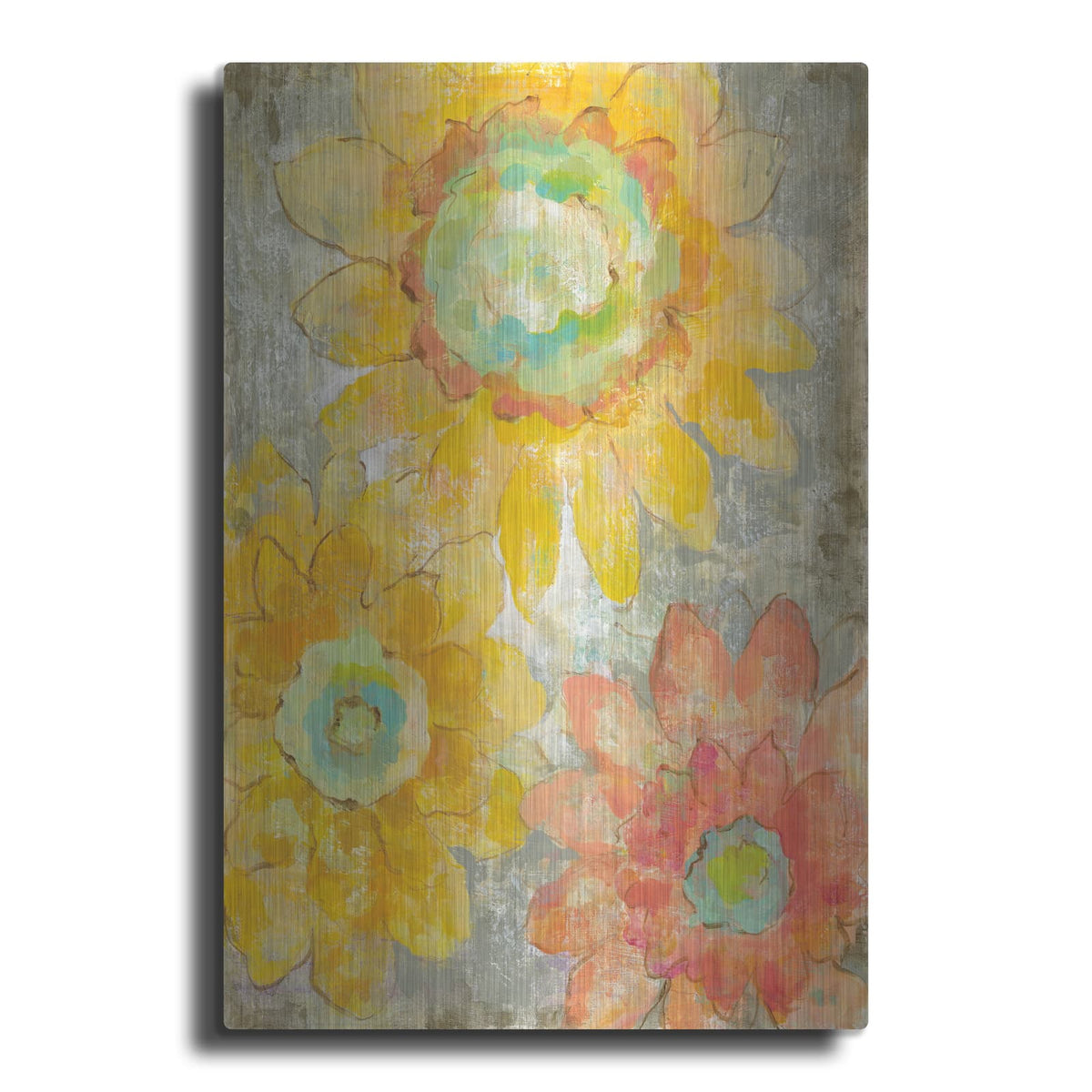 'Venezia Fiori I' by Silvia Vassileva – Metal Wall Art