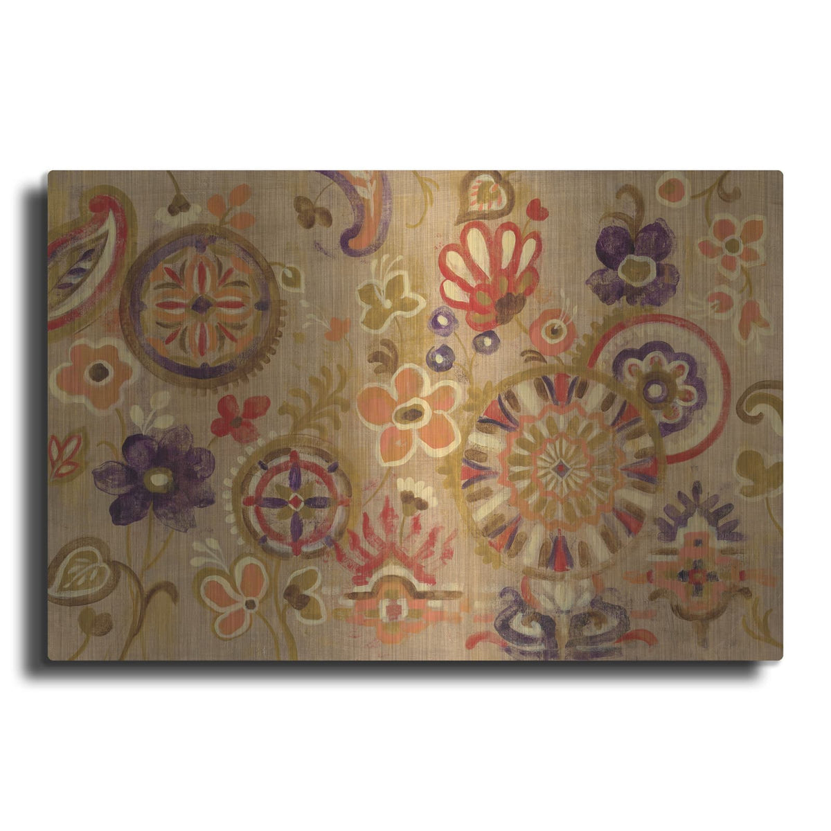 'Oriental Screen' by Silvia Vassileva – Metal Wall Art