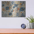 'Flowers and Fragments' by Silvia Vassileva – Metal Wall Art, 16x12 room view