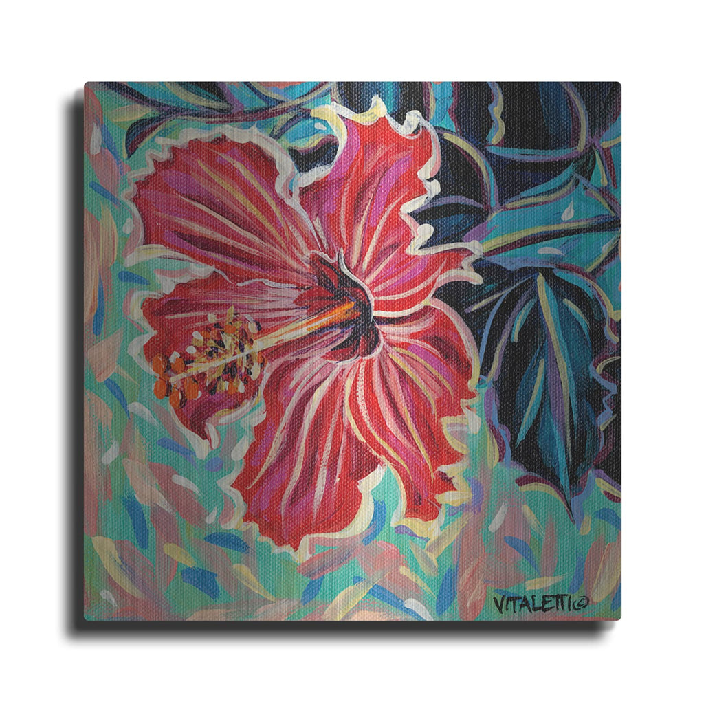 'Hawaiian Beauty II' by Carolee Vitaletti – Metal Wall Art