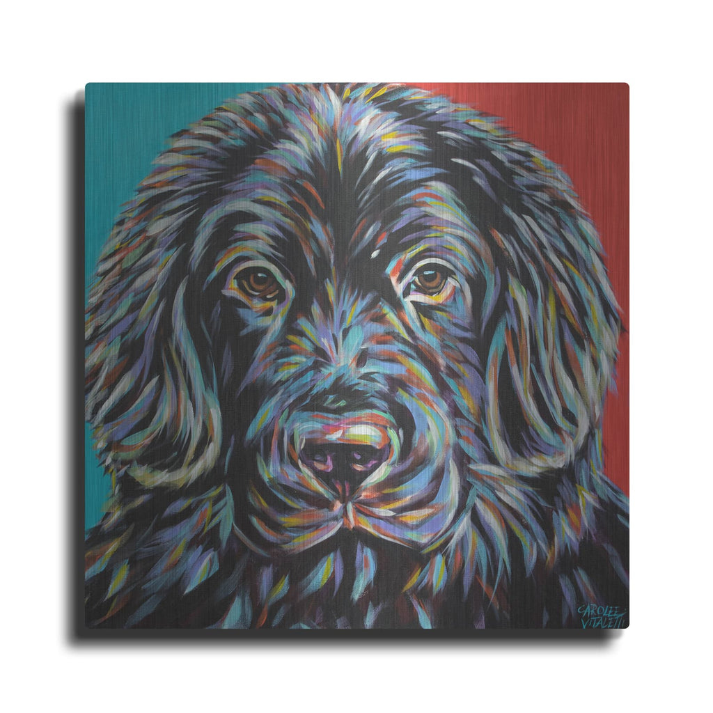 'Canine Buddy I' by Carolee Vitaletti – Metal Wall Art