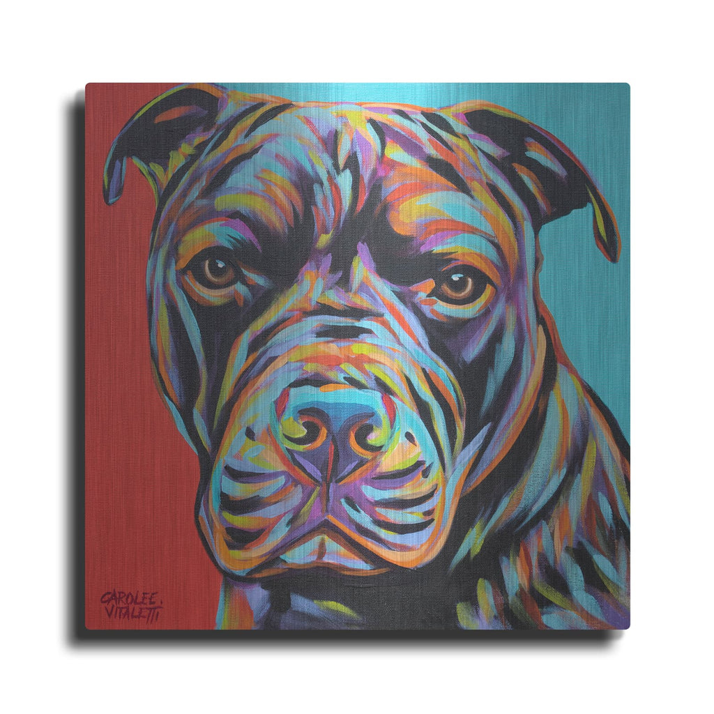 'Canine Buddy III' by Carolee Vitaletti – Metal Wall Art