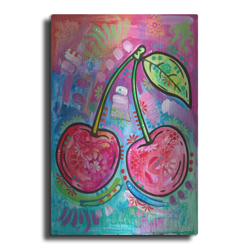 'Cherry Time' by Dean Russo – Metal Wall Art