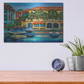'Tropical Rendezvous II' by Carolee Vitaletti – Metal Wall Art, 16x12 room view