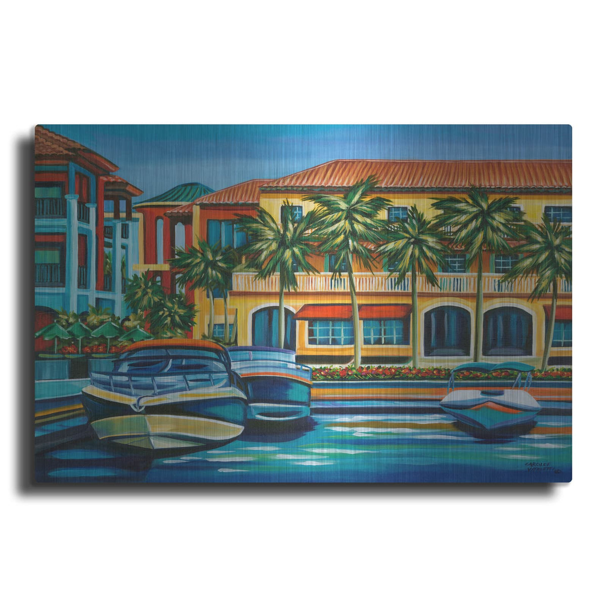 'Tropical Rendezvous II' by Carolee Vitaletti – Metal Wall Art