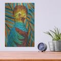 'Bird in the Tropics I' by Carolee Vitaletti – Metal Wall Art, 12x16 room view