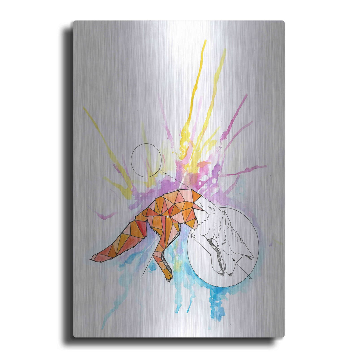 'Fox' by Craig Snodgrass – Metal Wall Art