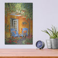 'Tuscan Veranda II' by Carolee Vitaletti – Metal Wall Art, 12x16 room view