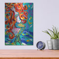 'Ocean Friends IV' by Carolee Vitaletti – Metal Wall Art, 12x16 room view