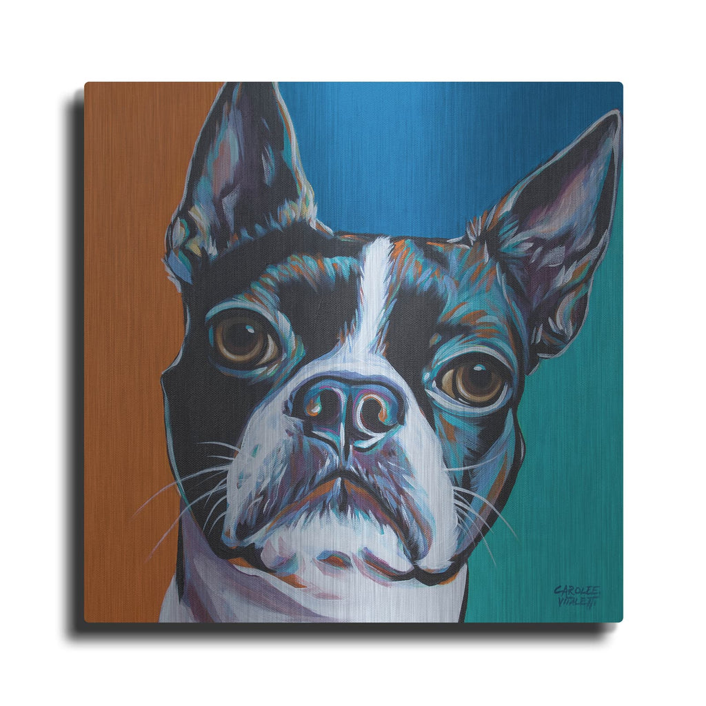 'Dog Friend III' by Carolee Vitaletti – Metal Wall Art