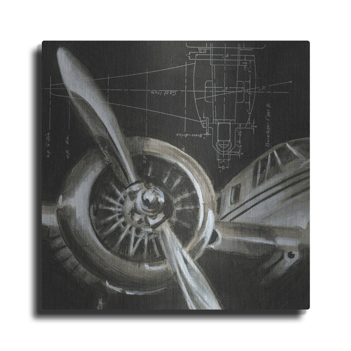 'Aerial Navigation I' by Ethan Harper – Metal Wall Art