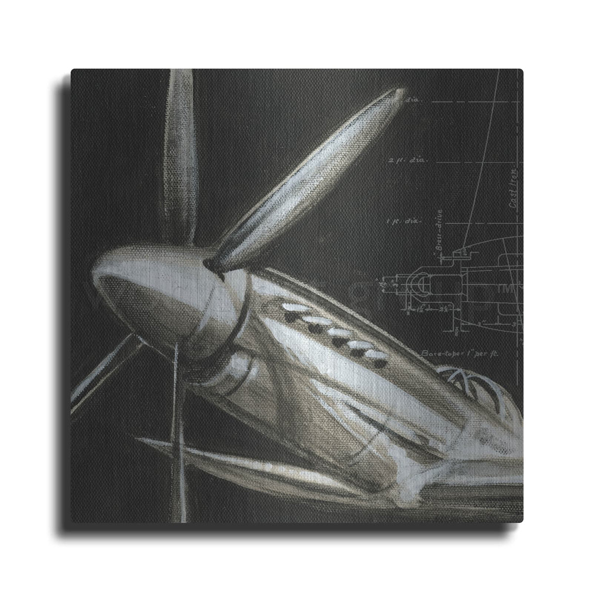 'Aerial Navigation II' by Ethan Harper – Metal Wall Art