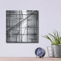 'Intersect I' by Ethan Harper – Metal Wall Art, 12x12 room view