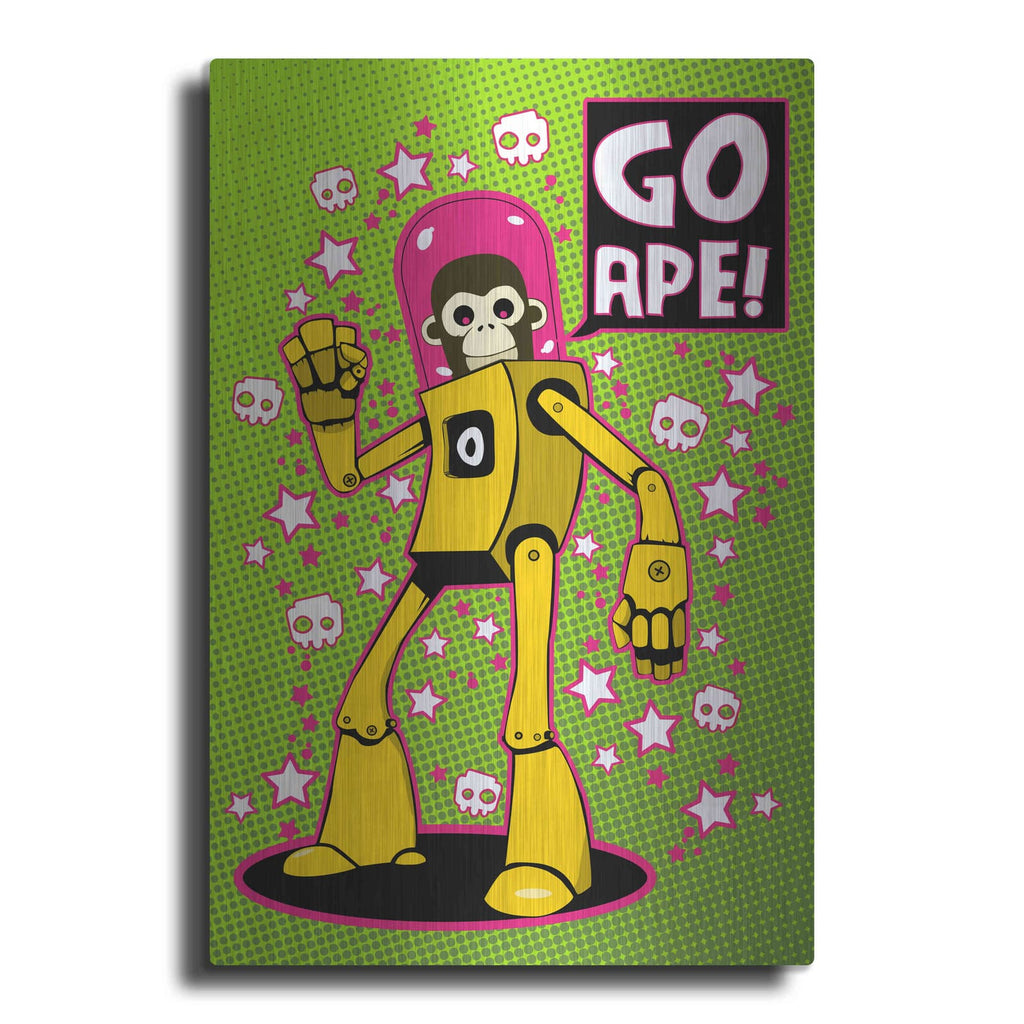'Go Ape' by Craig Snodgrass – Metal Wall Art