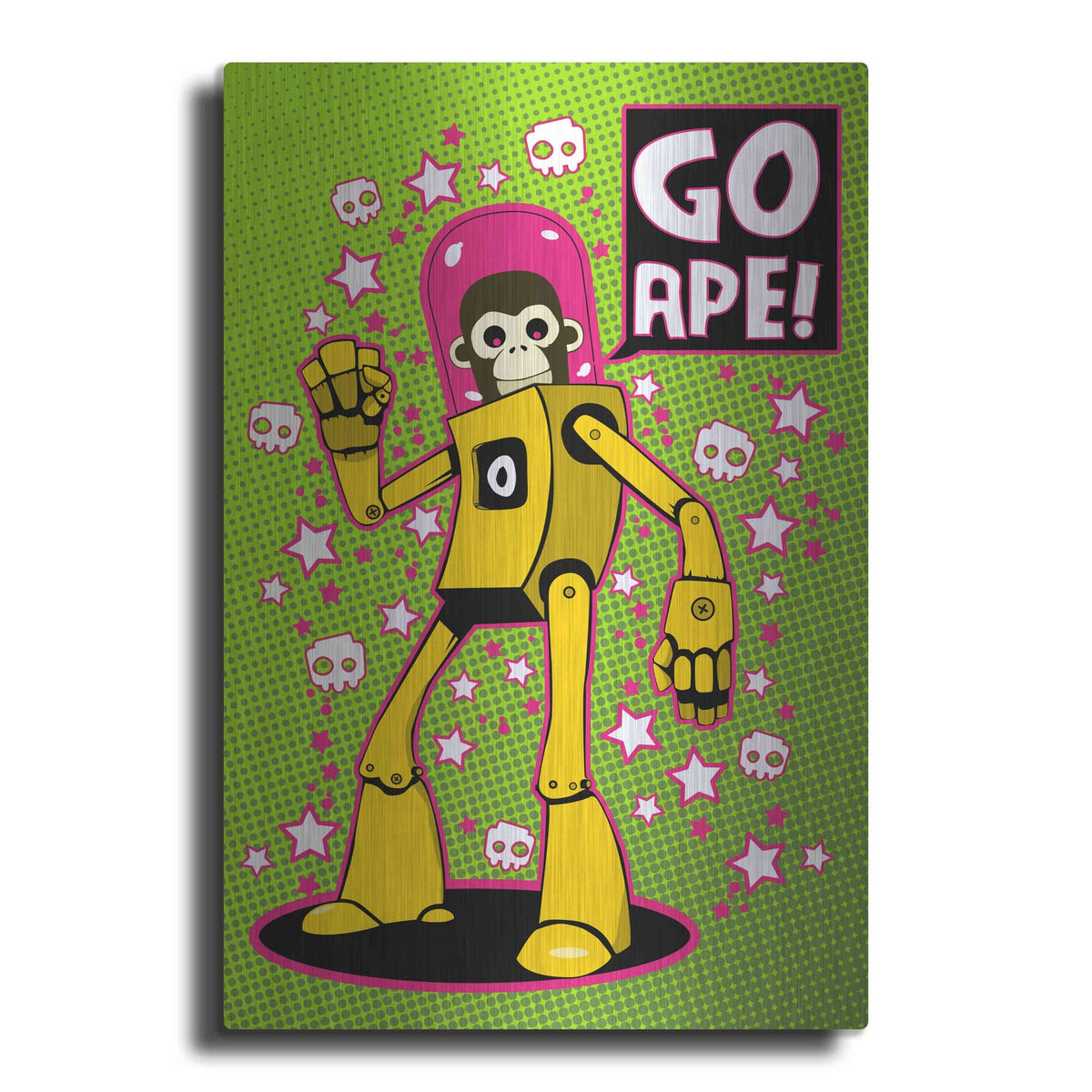 'Go Ape' by Craig Snodgrass – Metal Wall Art