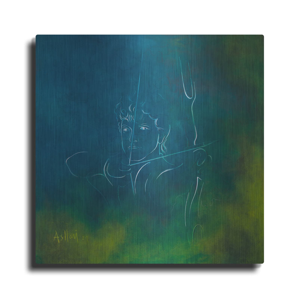 'Sagittarius' by Samedin Asllani – Metal Wall Art