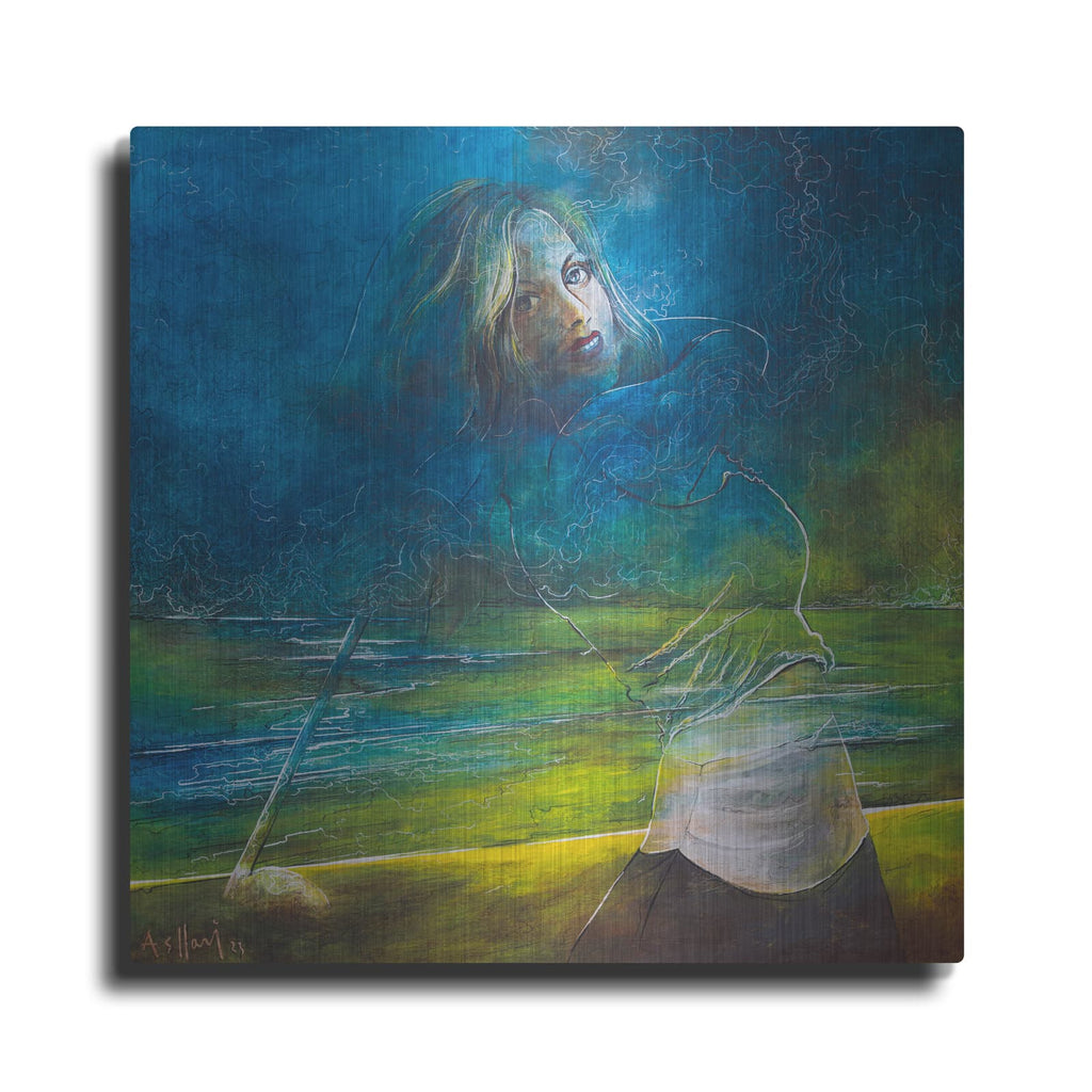 'The Golfer II' by Samedin Asllani – Metal Wall Art