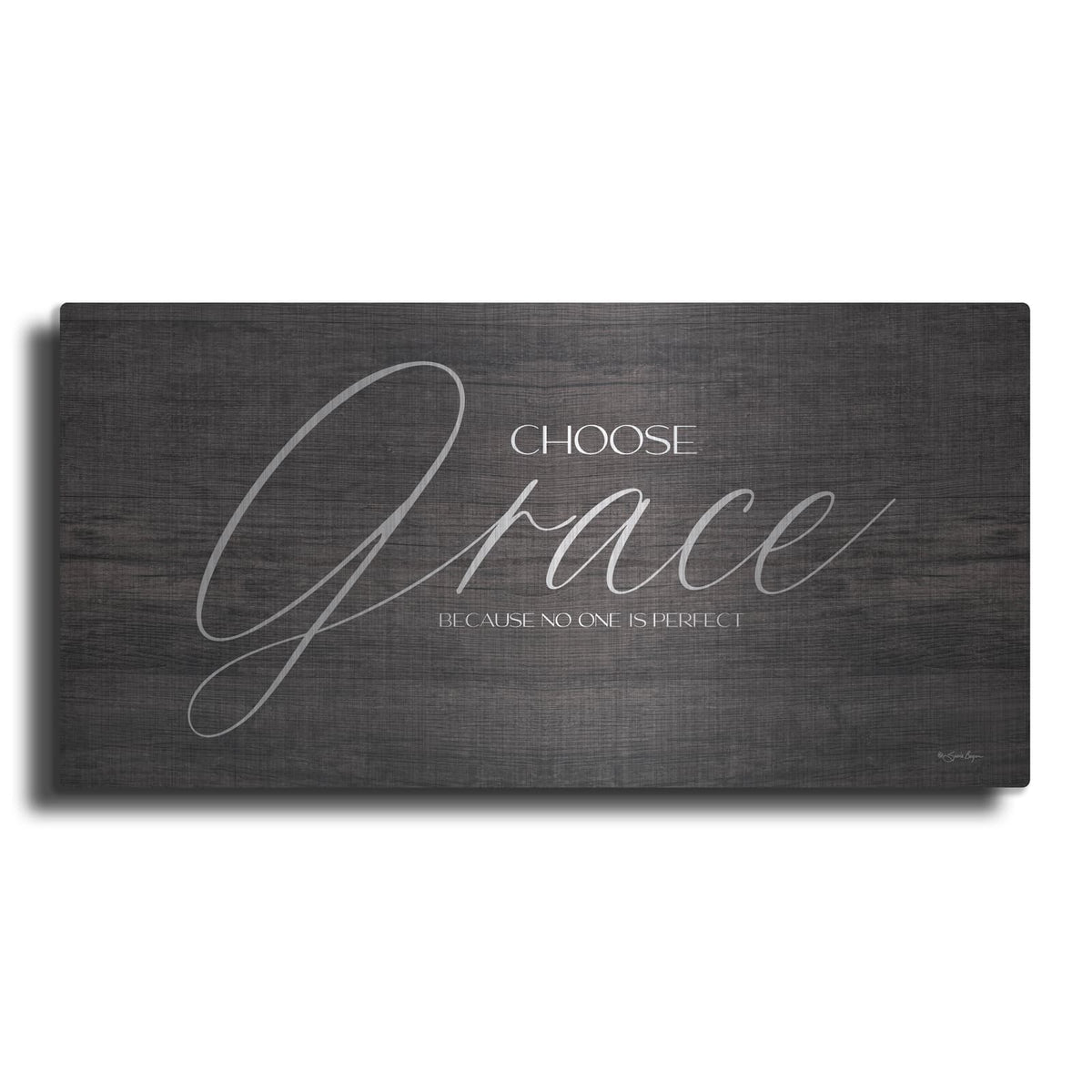'Choose Grace' by Susie Boyer – Metal Wall Art