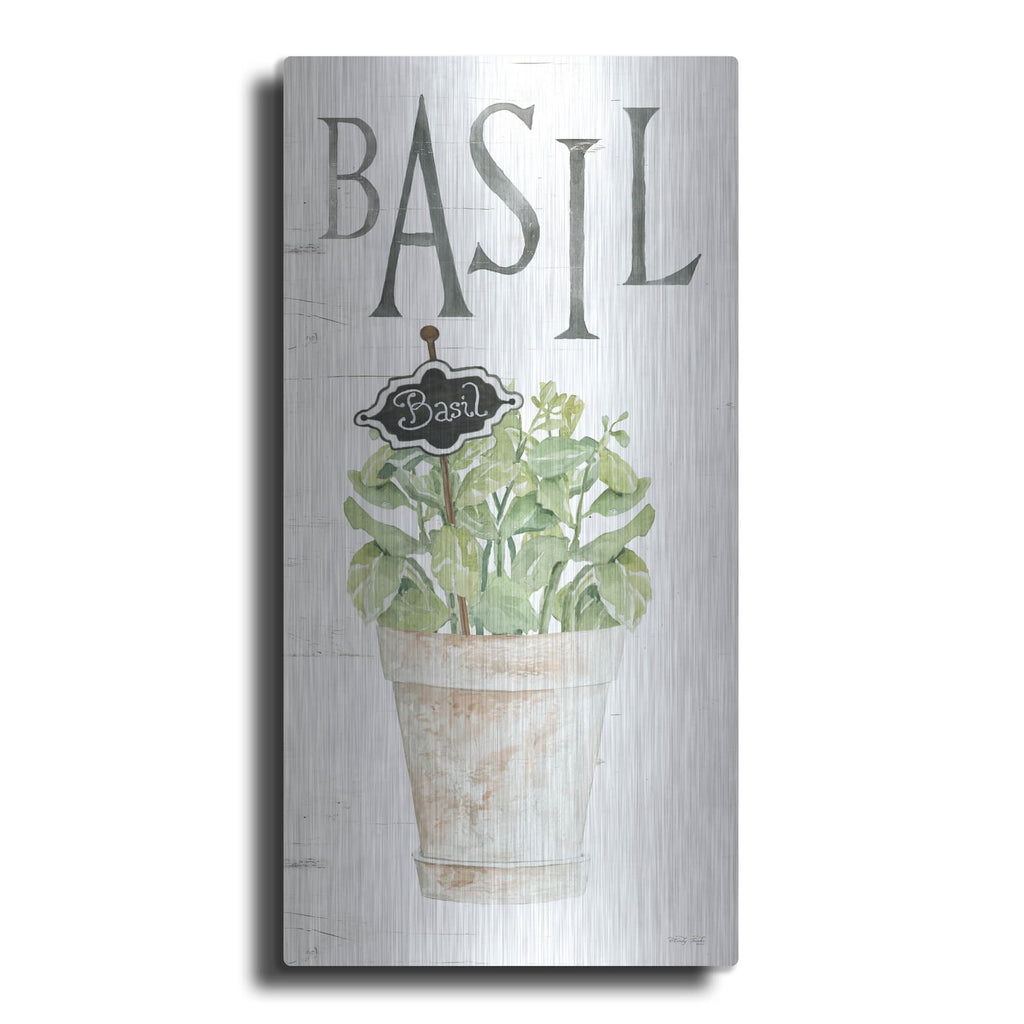 'Basil' by Cindy Jacobs – Metal Wall Art