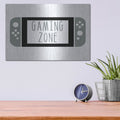 'Gaming Zone' by Imperfect Dust – Metal Wall Art, 16x12 room view