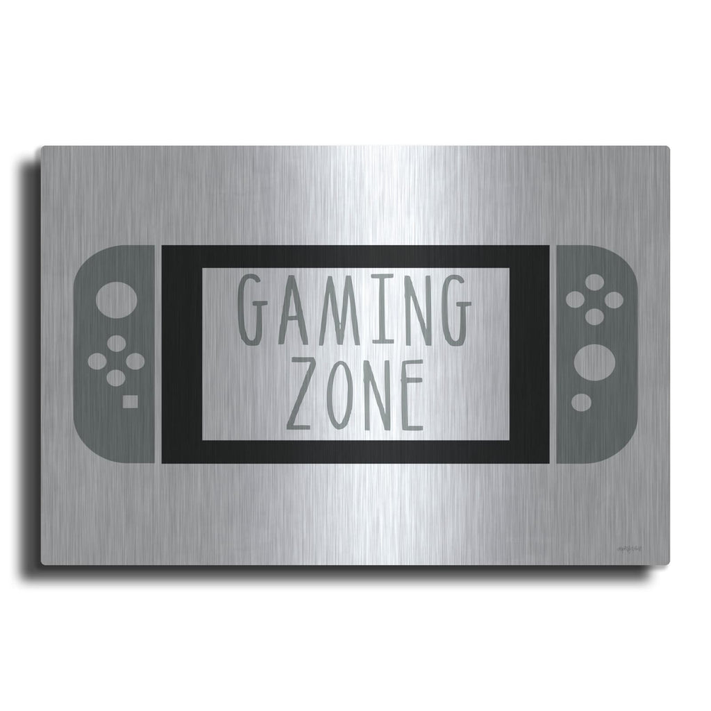 'Gaming Zone' by Imperfect Dust – Metal Wall Art