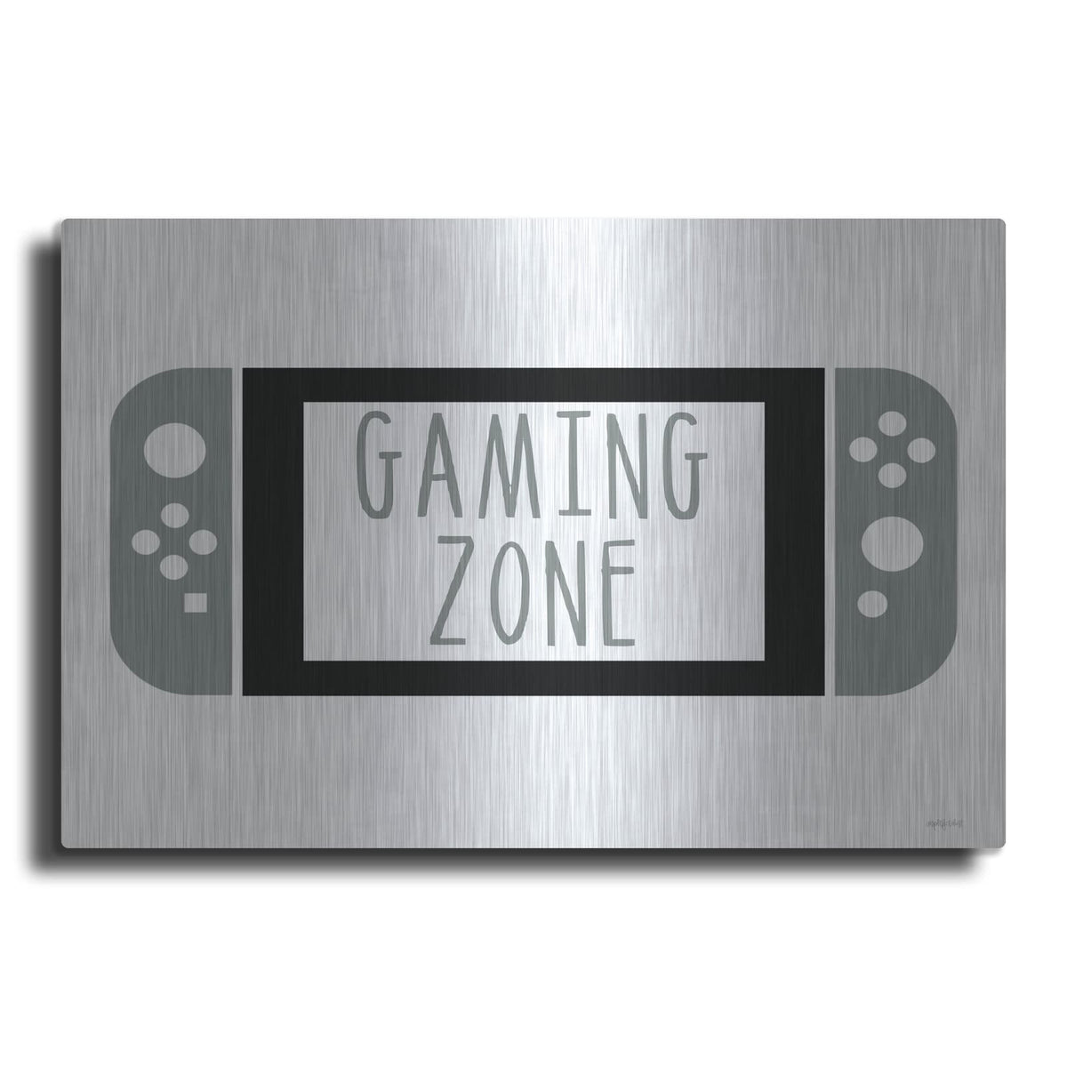 'Gaming Zone' by Imperfect Dust – Metal Wall Art