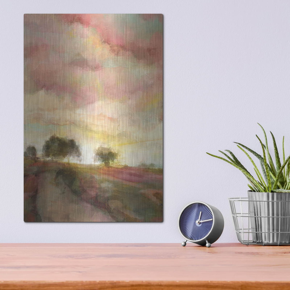 'Soleil' by Kamdon Kreations – Metal Wall Art, 12x16 room view