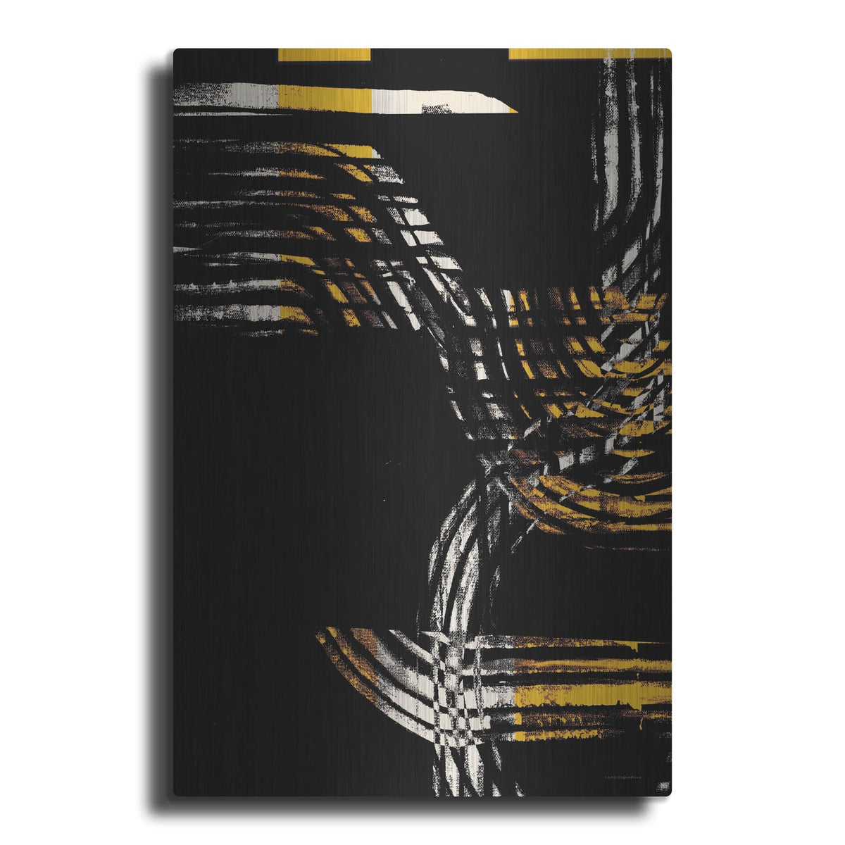 'Taxi Line at the Airport 2' by Kamdon Kreations – Metal Wall Art
