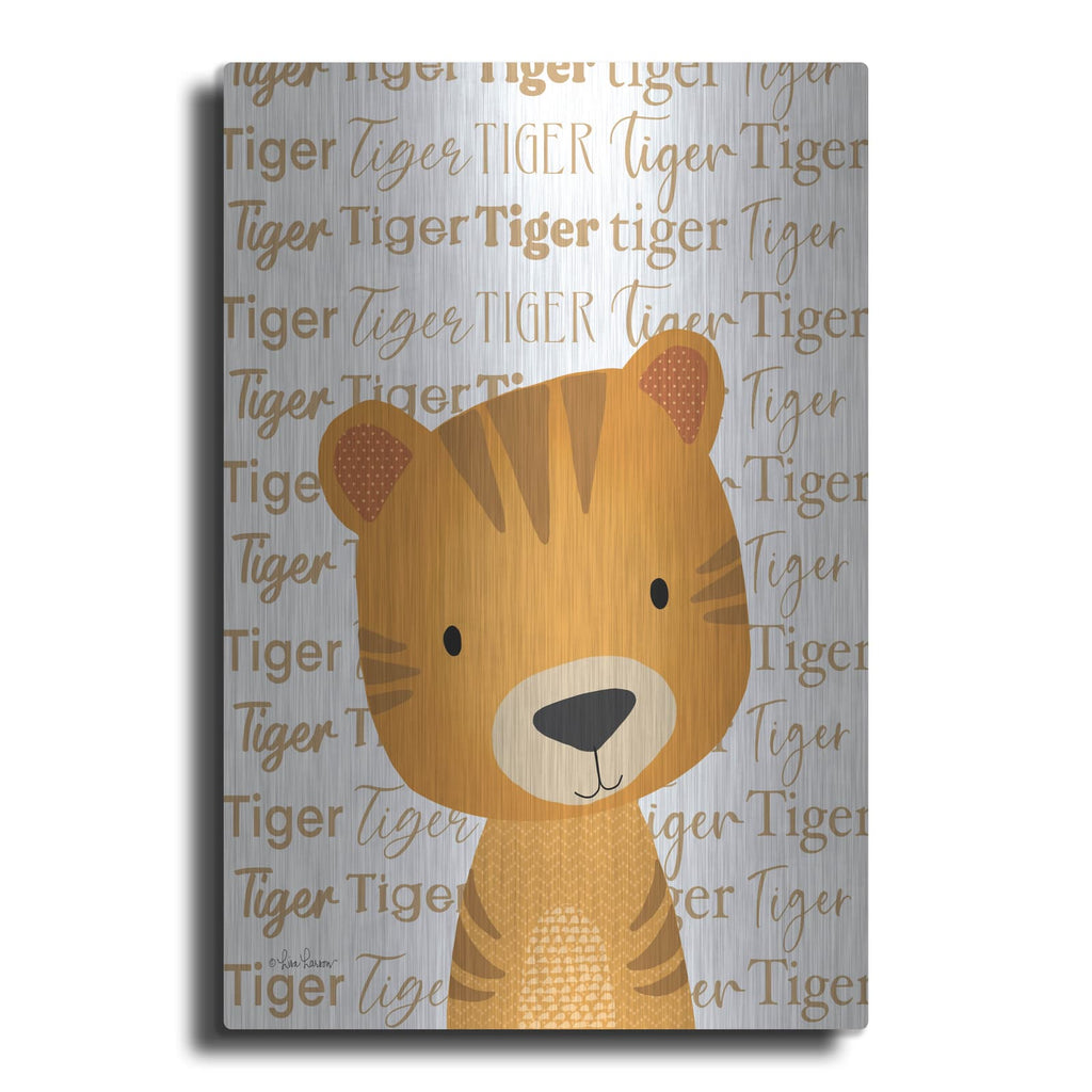 'Baby Tiger' by Lisa Larson – Metal Wall Art