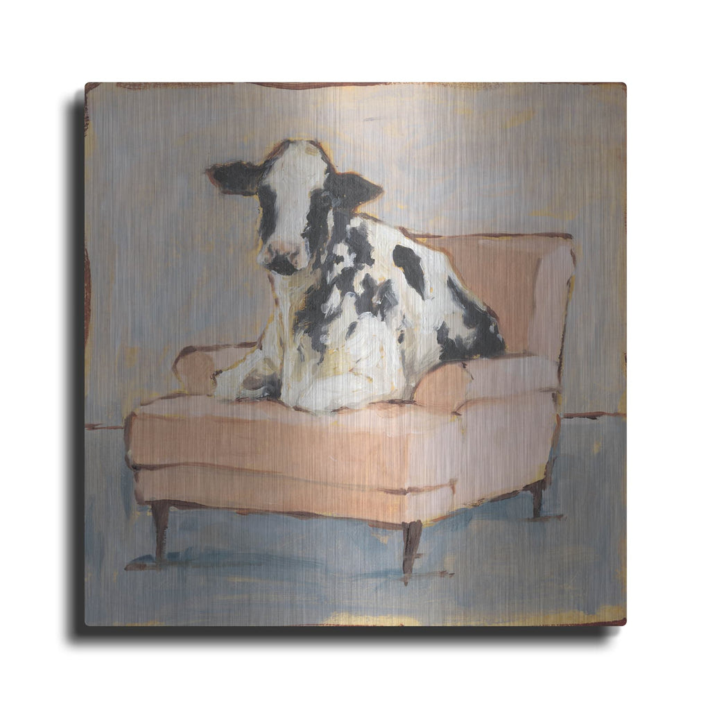 'Moo-ving In II' by Ethan Harper – Metal Wall Art