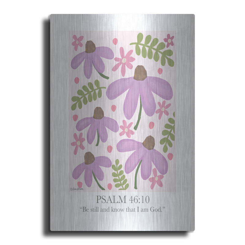 'Be Still and Know' by Lisa Larson – Metal Wall Art