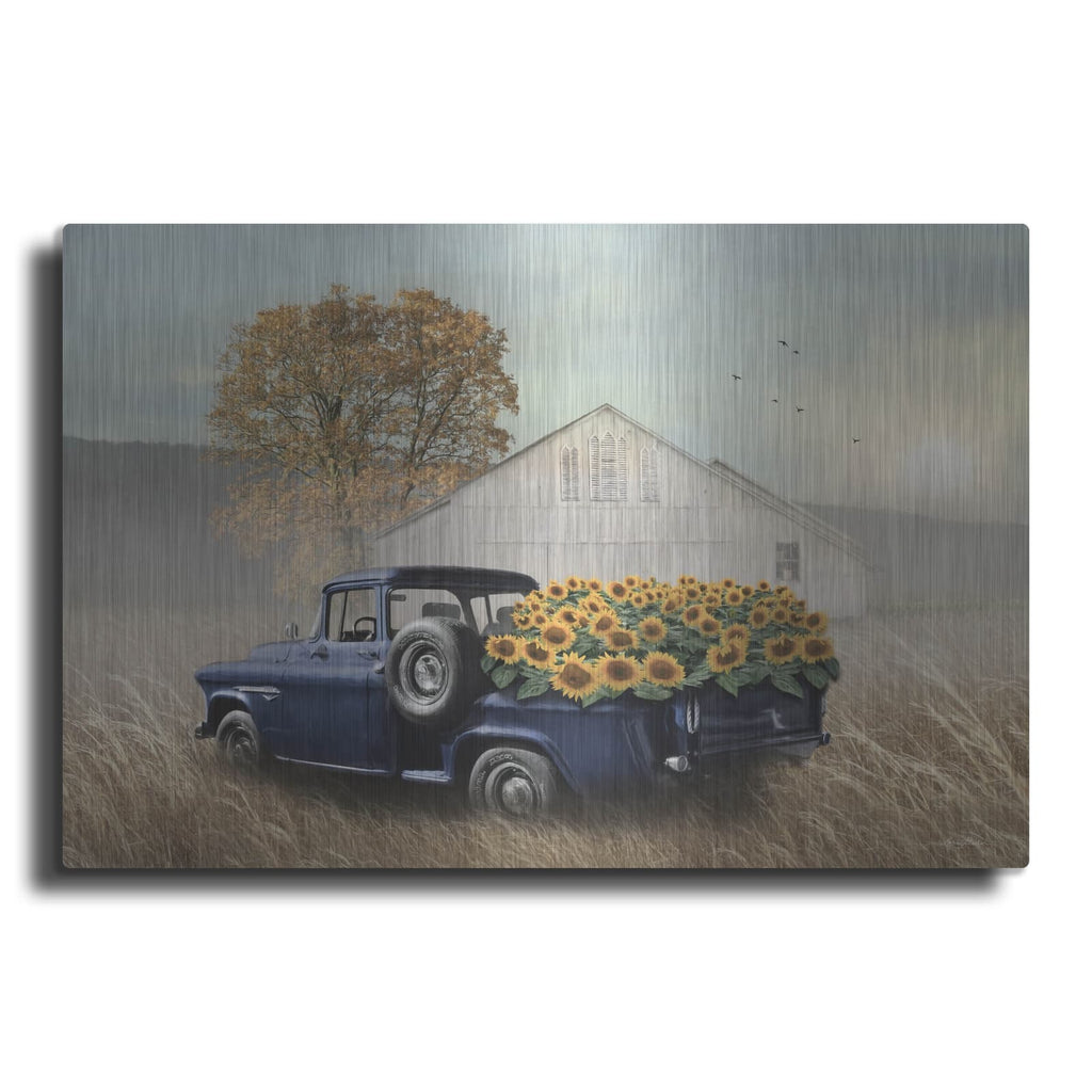 'Sunflower Harvest' by Lori Deiter – Metal Wall Art