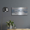 'Count the Waves in the Sea' by Lori Deiter – Metal Wall Art, 24x12 room view