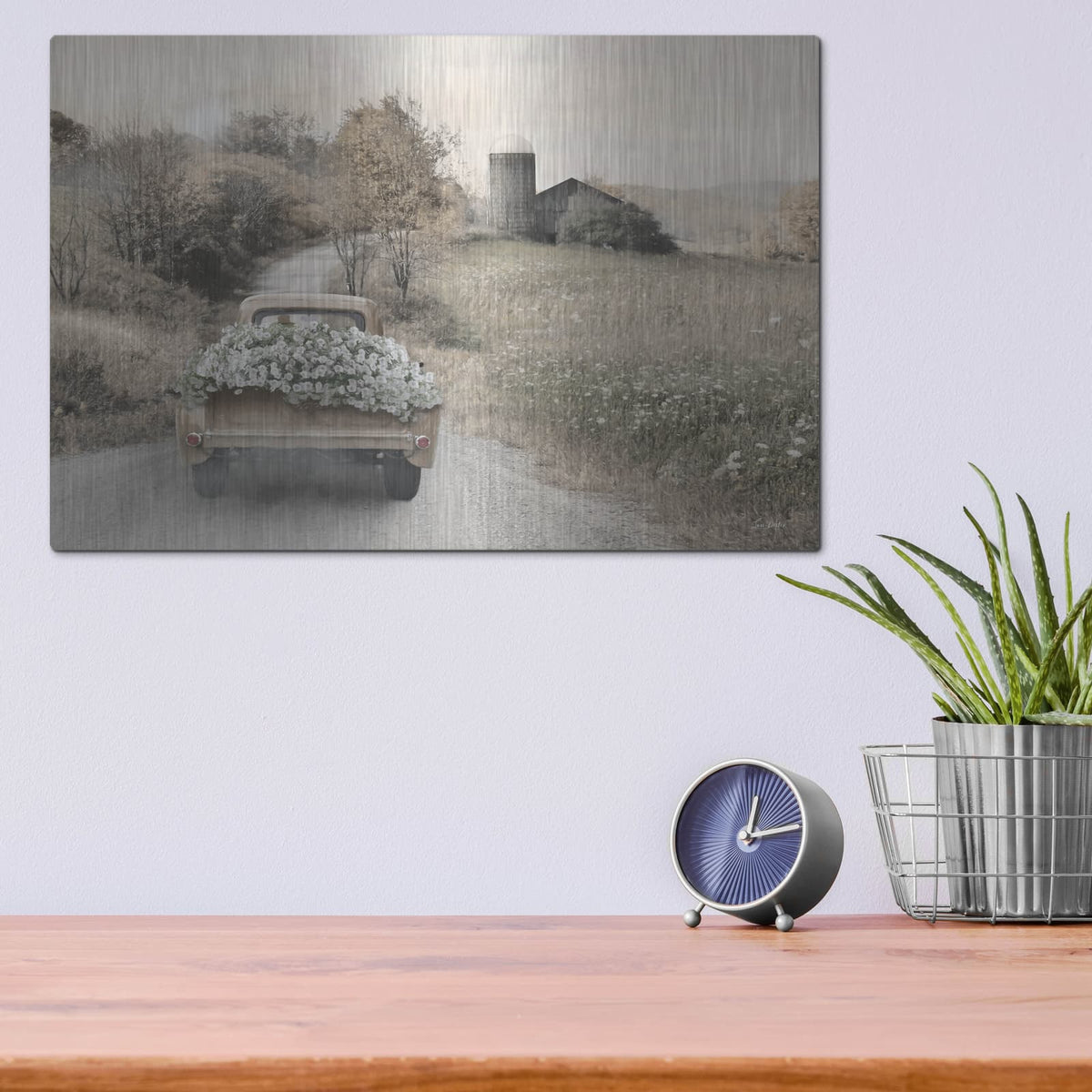 'Late Summer Delivery' by Lori Deiter – Metal Wall Art, 16x12 room view