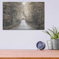 'The Golden Road' by Lori Deiter – Metal Wall Art, 16x12 room view