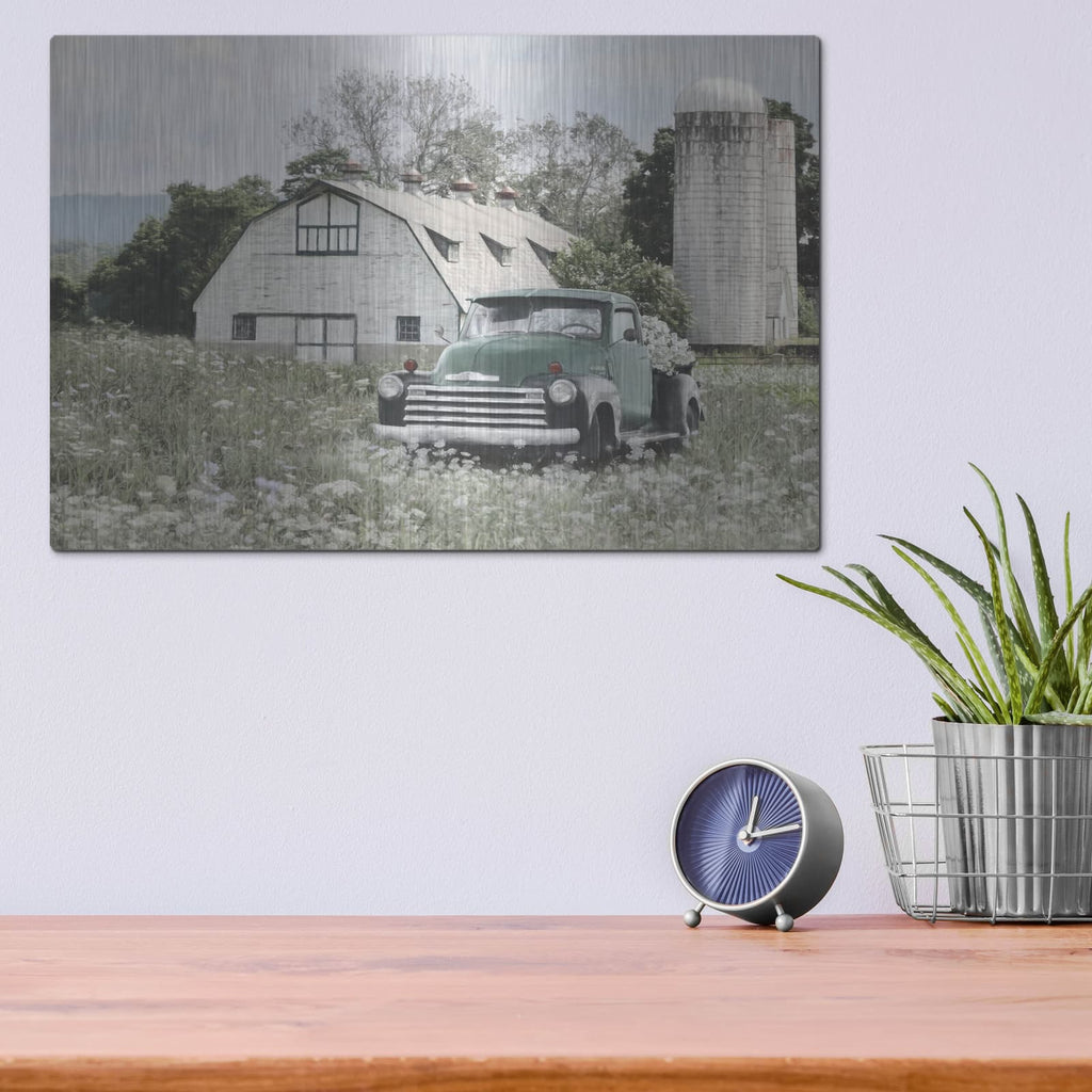 'Vintage View' by Lori Deiter – Metal Wall Art, 16x12 room view