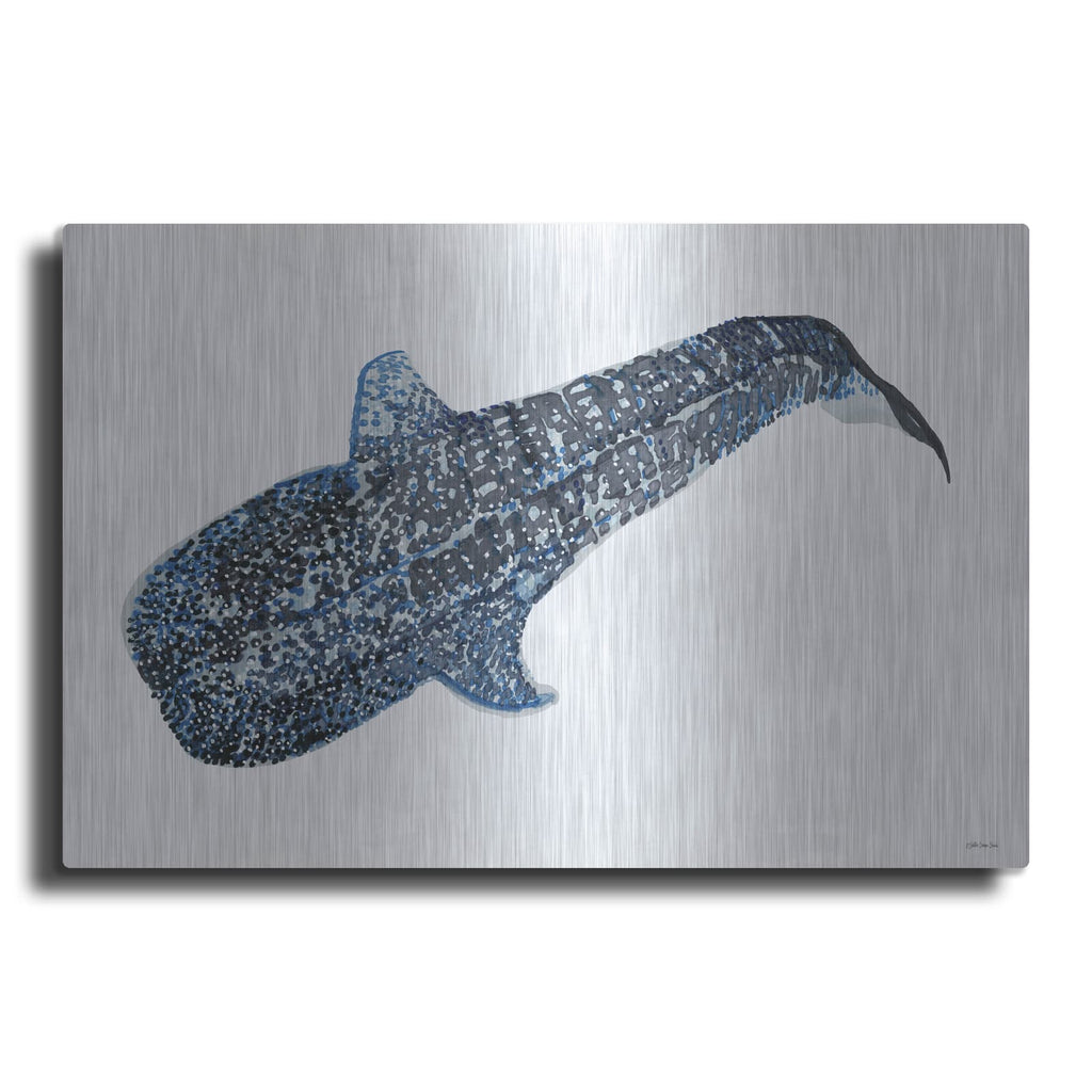 'Shark Whale 2' by Stellar Design Studio – Metal Wall Art
