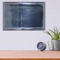 'Tilted View' by Stellar Design Studio – Metal Wall Art, 16x12 room view