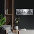 'Study of Paris' by Ethan Harper – Metal Wall Art, 36x12 room view