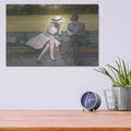 'Prologue' by Ethan Harper – Metal Wall Art, 16x12 room view