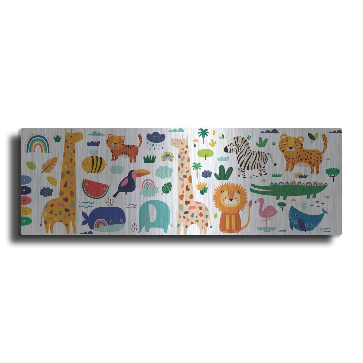 'Cute Animals' by Luxe Metal Portfolio – Metal Wall Art
