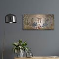'Tea Ceremony Ancient Japan' by Luxe Metal Portfolio – Metal Wall Art, 24x12 room view