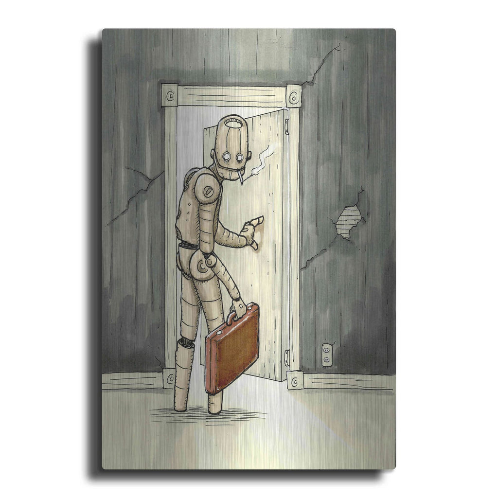 'I'll Be Back' by Craig Snodgrass – Metal Wall Art